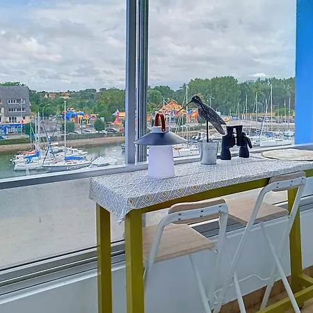 Studio lumineux avec vue sur port, parking et wifi - FR-1-746-27 * Courseulles-sur-Mer